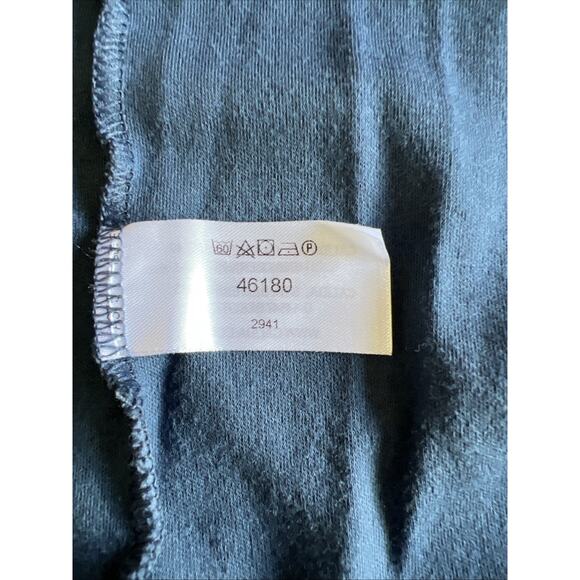 Calida Womens Medium Navy Blue 100% Cotton V Neck T-Shirt Sleep Shirt READ - Picture 9 of 12